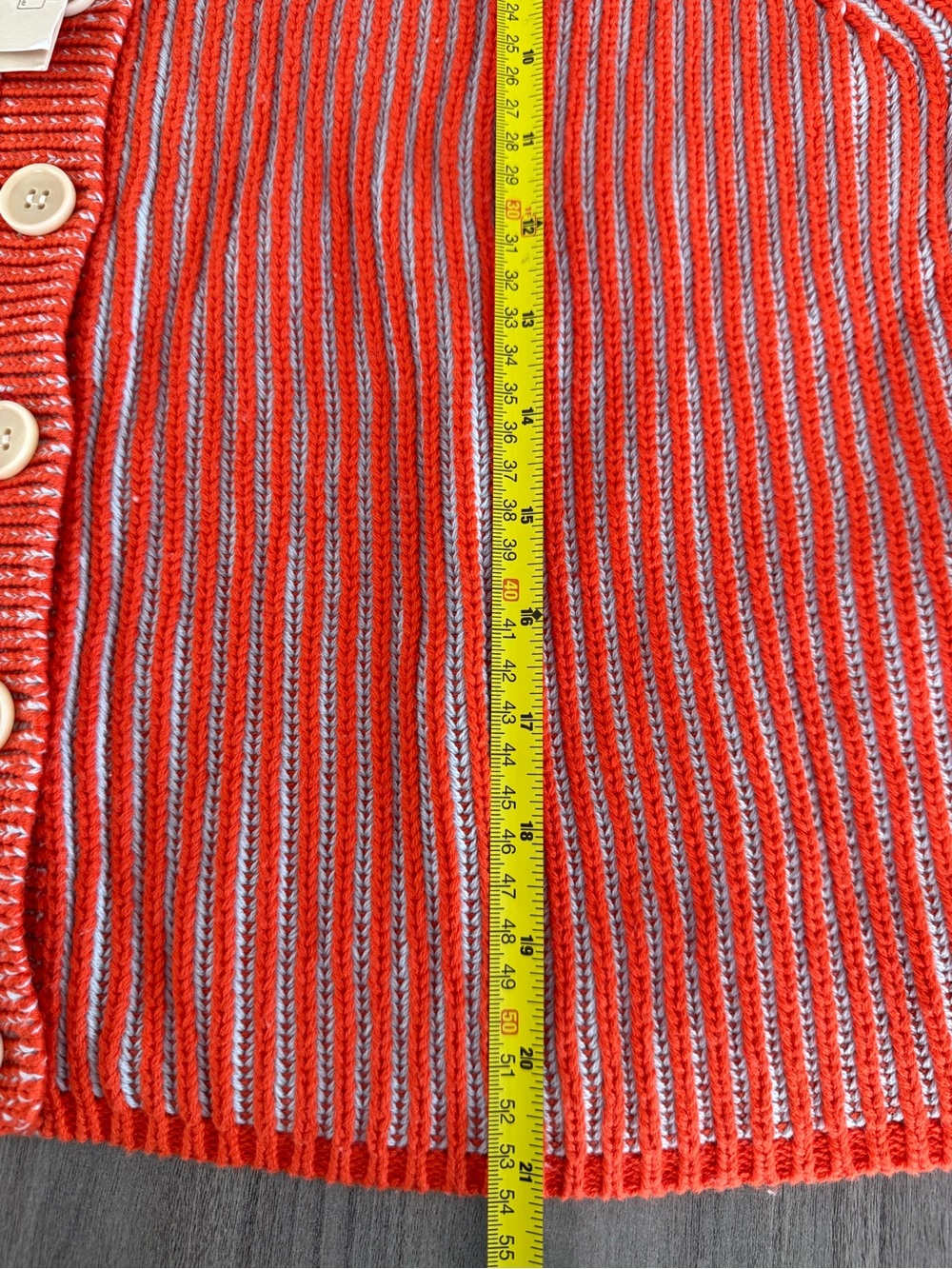 ME+EM Contrast Rib Cardigan - Picture 12 of 13